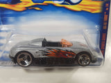 2001 Hot Wheels Extreme Sports Series MX-48 Turbo Metalflake Silver White Die Cast Toy Car Vehicle New in Package