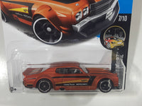 2017 Hot Wheels Nightburnerz '70 Chevy Chevelle Dark Orange Die Cast Toy Car Vehicle New in Package