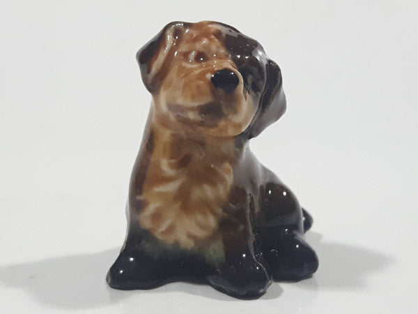 Vintage Wade England Red Rose Tea Puppy Dog Figurine
