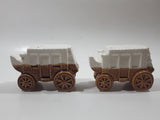 Vintage Chuck Wagon Themed Ceramic Salt and Pepper Shakers