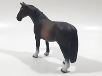 2008 Schleich Horse Brown 5 1/4" Long Toy Figure D-73527