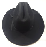 Sofari Collection Black Cowboy Hat Made in Mexico Size Medium