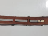 White Western Themed 35" Long Belt