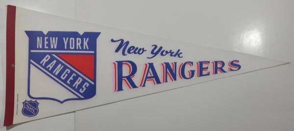 New York Rangers NHL Ice Hockey Team Full Size 30" Long Felt Pennant