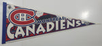 Montreal Canadiens NHL Ice Hockey Team Full Size 30" Long Felt Pennant