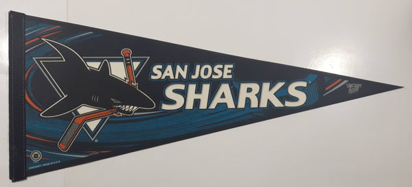 San Jose Sharks NHL Ice Hockey Team Full Size 30" Long Felt Pennant