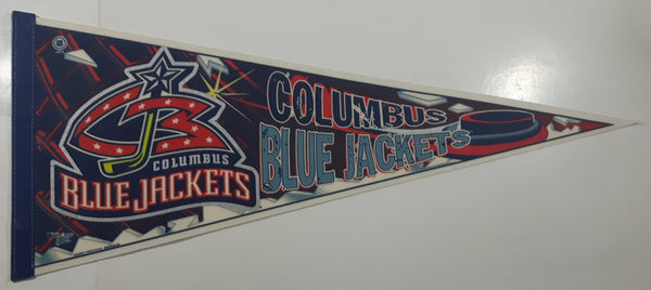 Columbus Blue Jackets NHL Ice Hockey Team Full Size 30" Long Felt Pennant