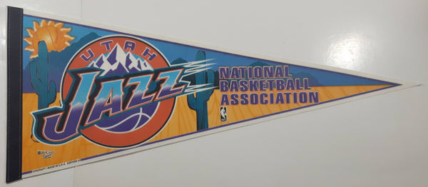 Utah Jazz NBA Basketball Team Full Size 30" Long Felt Pennant