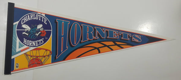 Charlotte Hornets NBA Basketball Team Full Size 30" Long Felt Pennant