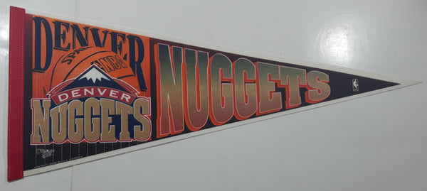 Denver Nuggets NBA Basketball Team Full Size 30" Long Felt Pennant