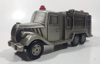 Heavy Metal 7" Long Fire Truck Coin Bank