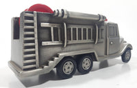 Heavy Metal 7" Long Fire Truck Coin Bank