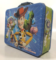 Disney Pixar Toy Story "Protecting Toys Everywhere" Embossed Tin Metal Lunch Box