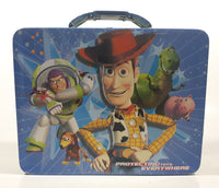 Disney Pixar Toy Story "Protecting Toys Everywhere" Embossed Tin Metal Lunch Box