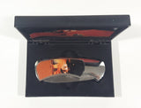 John Wayne Commemorative 440 Stainless Steel Folding Pocket Knife In Case