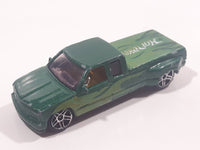 2003 Hot Wheels Pride Rides Custom Chevrolet C3500 Green Die Cast Toy Car Vehicle