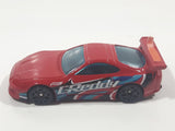 2016 Hot Wheels Speed Graphics Toyota Supra Red Die Cast Toy Car Vehicle