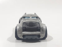 2016 Hot Wheels DC Comics Armored Batman Grey Die Cast Toy Car Vehicle