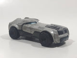 2016 Hot Wheels DC Comics Armored Batman Grey Die Cast Toy Car Vehicle