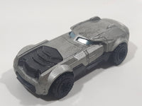 2016 Hot Wheels DC Comics Armored Batman Grey Die Cast Toy Car Vehicle