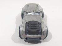 2016 Hot Wheels DC Comics Armored Batman Grey Die Cast Toy Car Vehicle