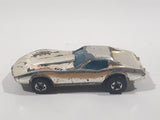 Vintage 1979 Hot Wheels Golden Machines Corvette Stingray Gold Chrome Die Cast Toy Car Vehicle Hong Kong