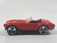 1995 Hot Wheels Shelby Classic Cobra Convertible Red Die Cast Toy Car Vehicle with Opening Hood