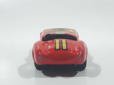 1995 Hot Wheels Shelby Classic Cobra Convertible Red Die Cast Toy Car Vehicle with Opening Hood