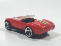 1995 Hot Wheels Shelby Classic Cobra Convertible Red Die Cast Toy Car Vehicle with Opening Hood