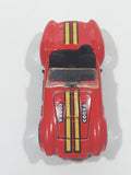 1995 Hot Wheels Shelby Classic Cobra Convertible Red Die Cast Toy Car Vehicle with Opening Hood