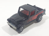 1997 Hot Wheels Jeep Scrambler Black Die Cast Toy Car Vehicle