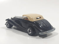 1988 Hot Wheels Classics Mercedes 540K Black Die Cast Toy Classic Car Vehicle