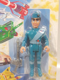 1992 LTI Entertainment Matchbox Thunderbirds Scott Tracy 3 3/4" Tall Toy Figure with Thunder Stun New in Package