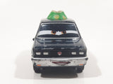 Mattel Disney Pixar Alexander Hugo with Green Party Hat Victor Black Die Cast Toy Car Vehicle Busted Hat