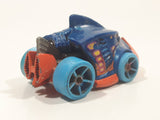 2016 Hot Wheels Street Beasts Piranha Terror Blue Die Cast Toy Car Vehicle