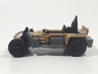 2016 Matchbox Military Sahara Sweeper Light Brown Beige Die Cast Toy Car Vehicle