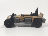 2016 Matchbox Military Sahara Sweeper Light Brown Beige Die Cast Toy Car Vehicle