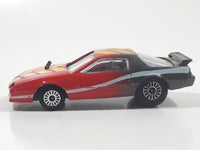 Vintage 1980s Zee Zylmex P399 Camaro Pro-Stocker Red & Black Die Cast Toy Race Car Vehicle 1/64 Scale