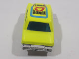Vintage Summer Marz Karz 688 Mercedes Benz 240 D Sedan Number 6 Winner Fluorescent Yellow Die Cast Toy Car Vehicle
