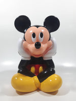 Disney Mickey Mouse 7 1/2" Tall Vinyl Coin Bank