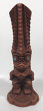Vintage 1981 Coco Joe's Kanaloa God Of Eternal Hope Hawaii 9" Tall Carved Happa Wood Tiki Sculpture