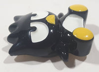 Hello Kitty Badtz -Maru Black Penguin Shaped Resin Fridge Magnet