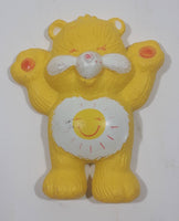 Vintage AGC American Greetings Company Care Bears Funshine Bear Hard Plastic Fridge Magnet