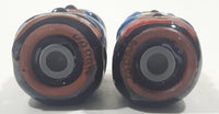Vintage Hand Painted Totem Pole Shaped Ceramic 3" Tall Salt and Pepper Shaker Set Made in Japan