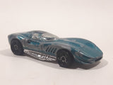 2002 Hot Wheels Thomassima 3 Metalflake Teal Green Die Cast Toy Car Vehicle