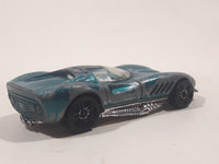 2002 Hot Wheels Thomassima 3 Metalflake Teal Green Die Cast Toy Car Vehicle