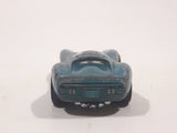 2002 Hot Wheels Thomassima 3 Metalflake Teal Green Die Cast Toy Car Vehicle