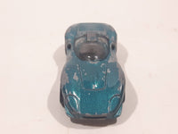 2002 Hot Wheels Thomassima 3 Metalflake Teal Green Die Cast Toy Car Vehicle