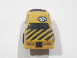 Vintage 1983 Kidco Burnin' Key Cars Demolition Cars Demo 12 Yellow Die Cast Plastic Toy Car Vehicle