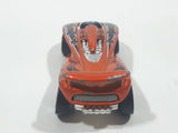 2002 Hot Wheels Cold Blooded Speed Shark Metallic Orange Die Cast Toy Car Vehicle